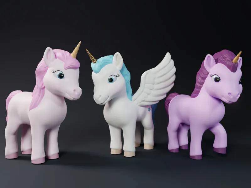Unicorn Collection n1,2,3 - Sweet dreamers Set/Pack