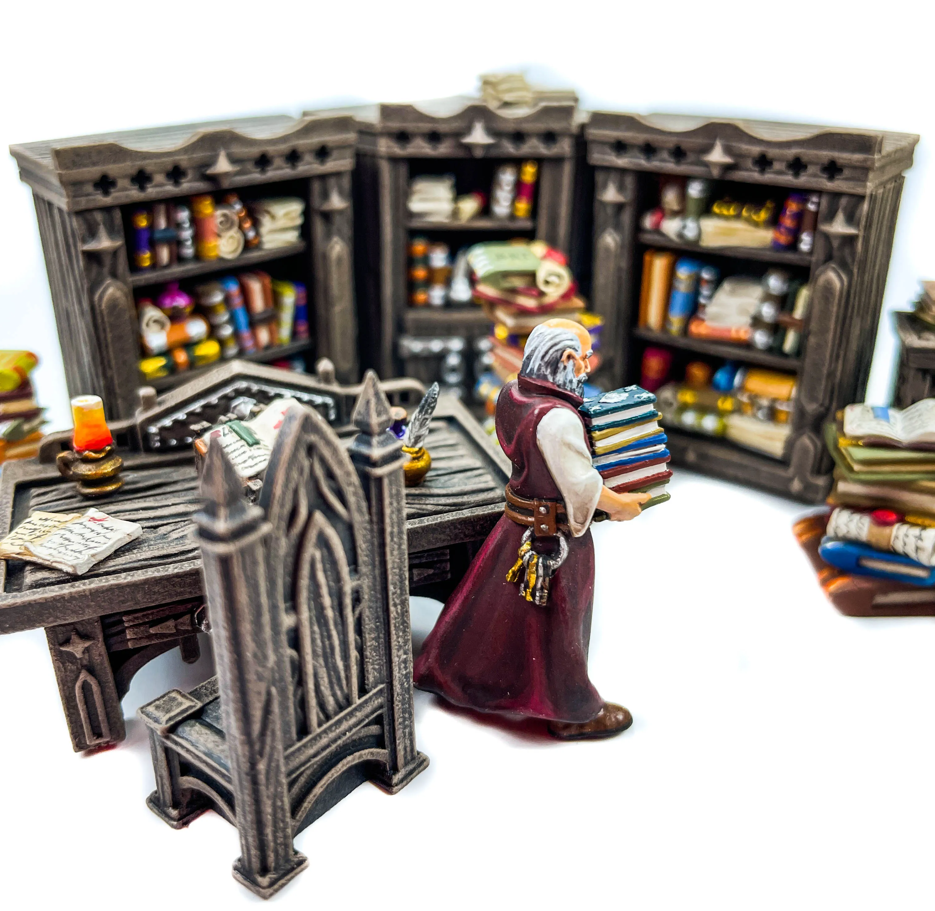 Bibliothecaris Leeshoek miniaturen