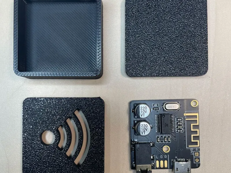 Custom PETG Enclosure for BT5.0-Audio Receiver Board - Case