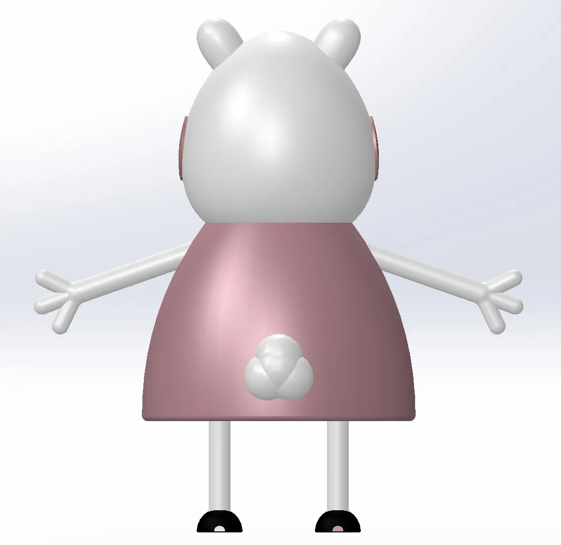 Suzy Sheep, Peppa's friend