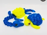 Lucky Plesiosaurus Turtle - Swappable Shell - Articulated-6