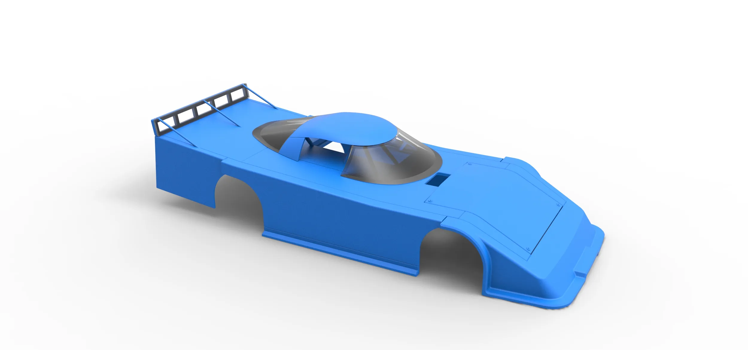 Shell of Asphalt Outlaw Super late model Scale 1:25
