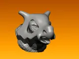 Bone mask - Animal - statue - 3D print-3