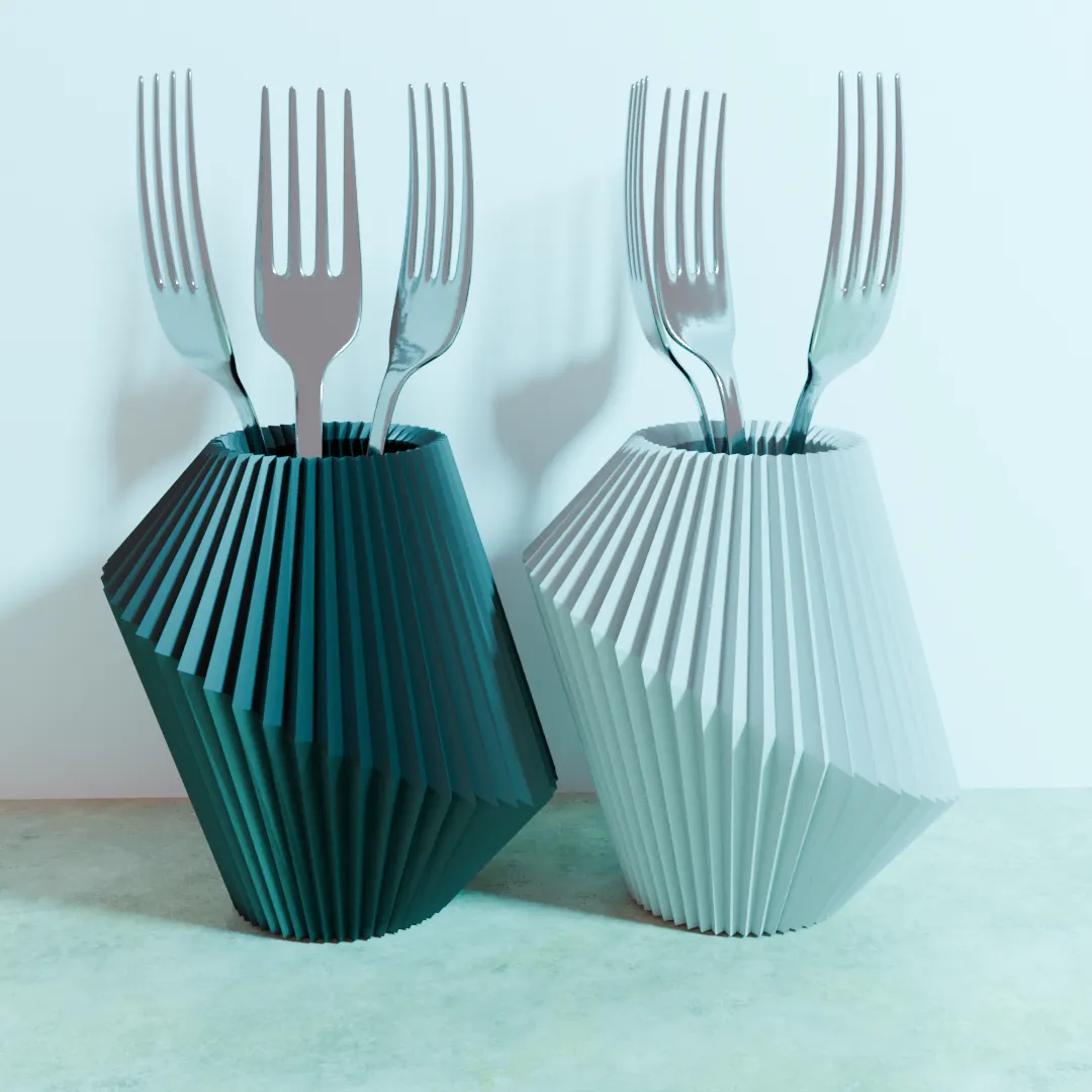 fork and spoon holder