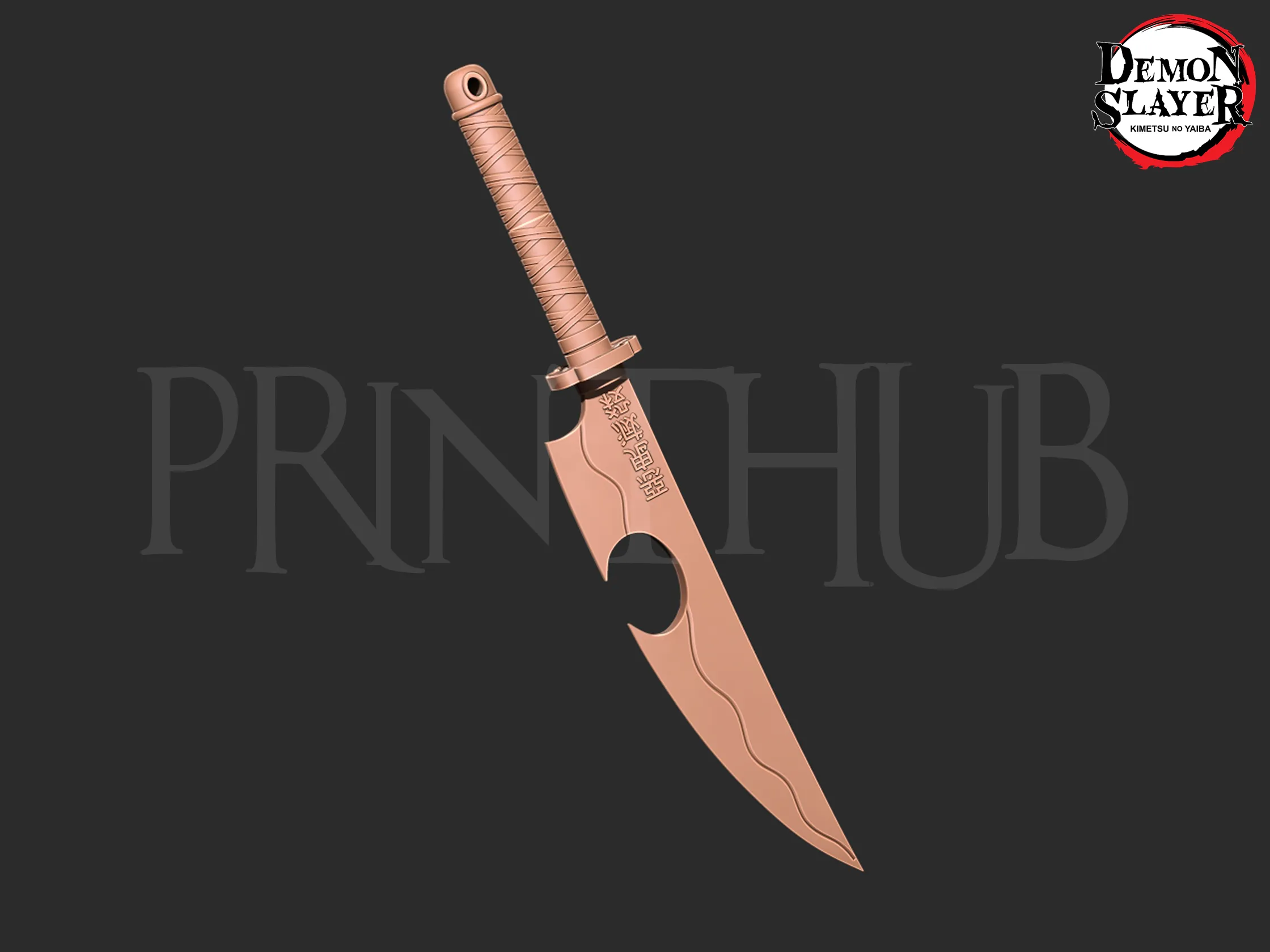 Demon Slayer Tengen Uzui Sword - Kimetsu No Yaiba