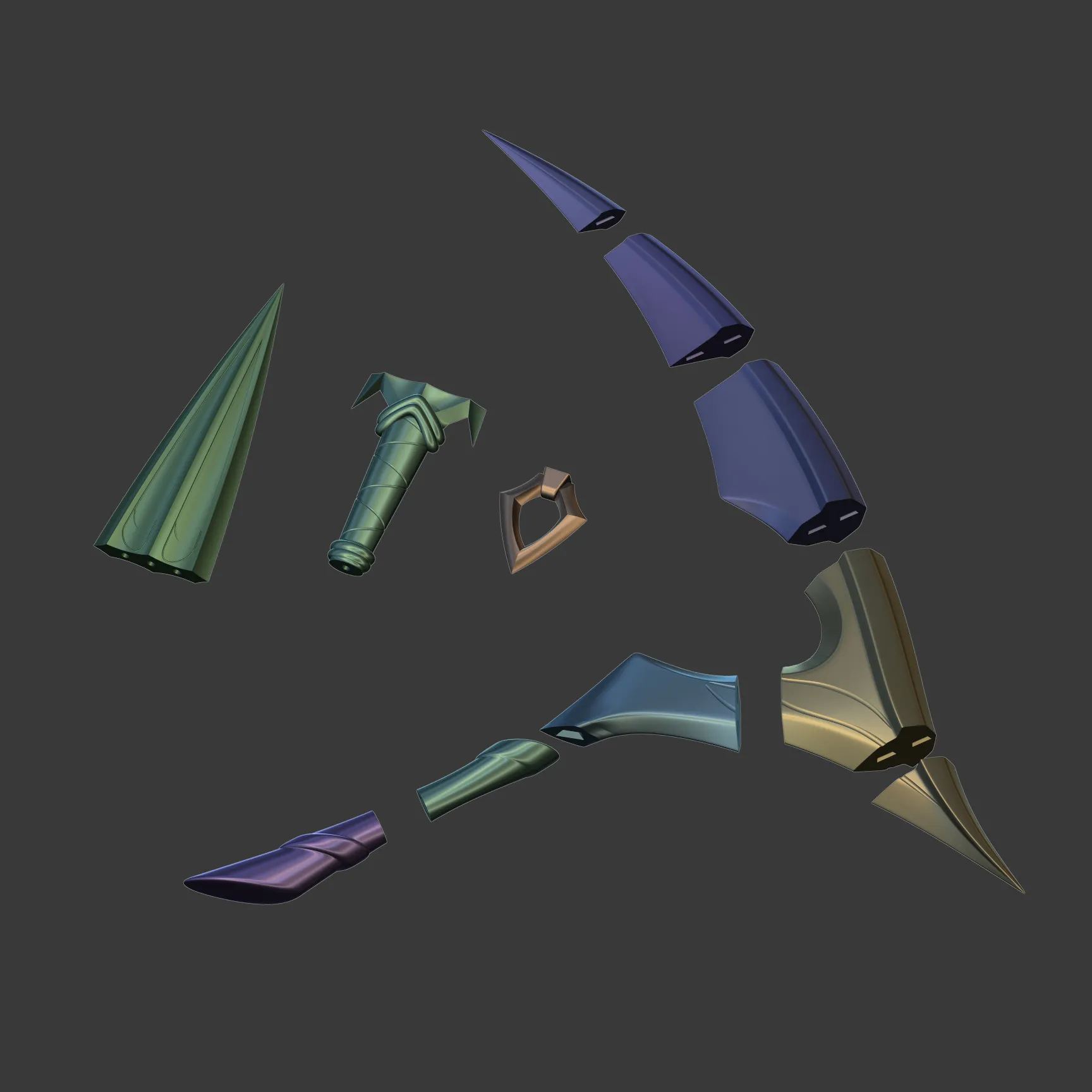 Akali weapons kunai and kama LOL League of Legends