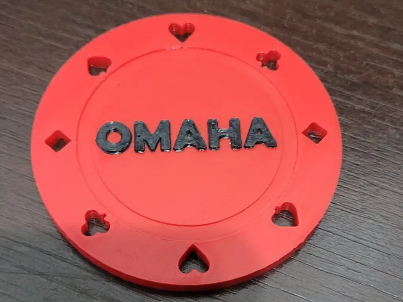 Botão de Omaha de Poker
