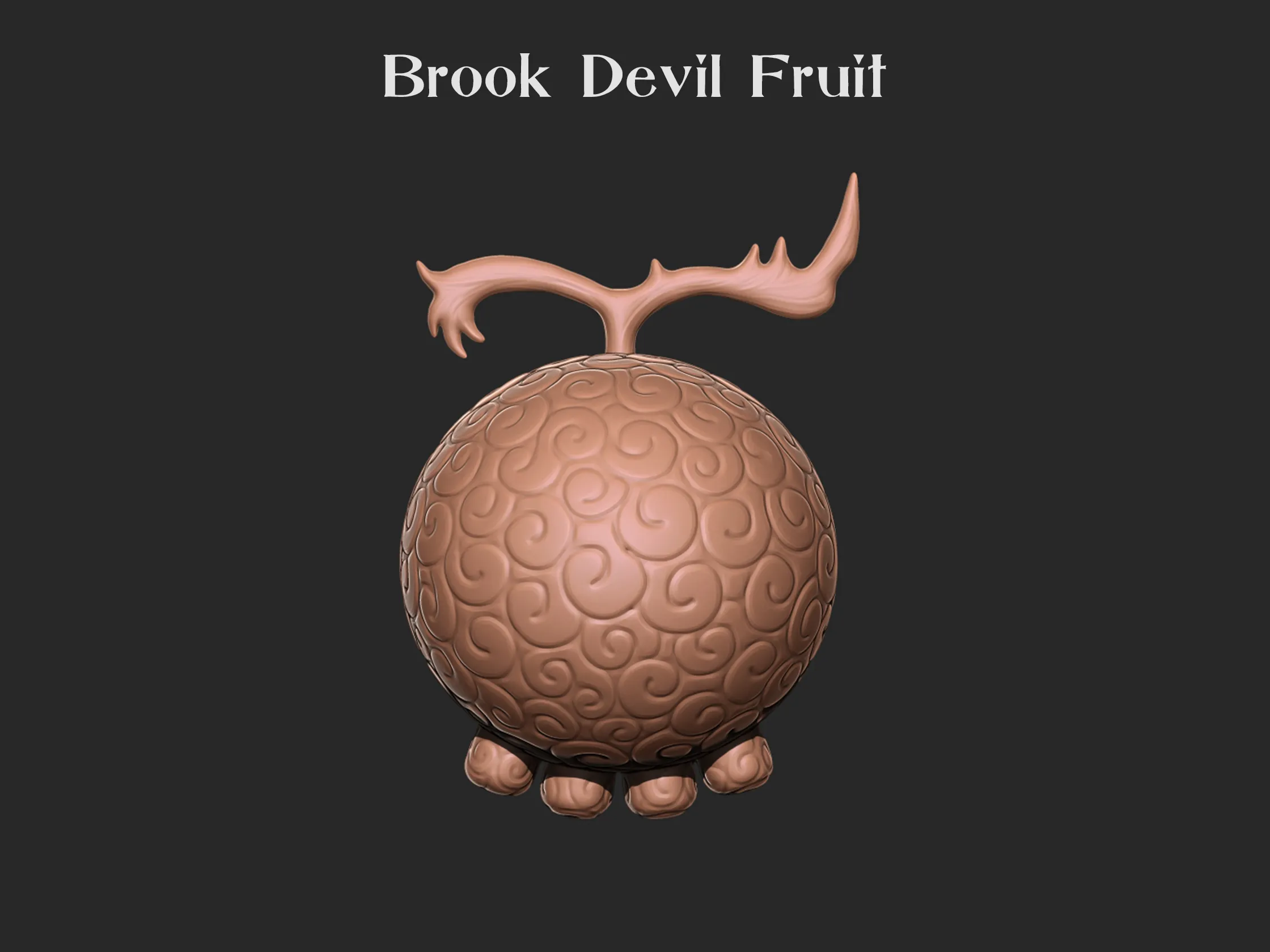 Other STL Download Brook Devil Fruit 3D Print Modelby STLworld
