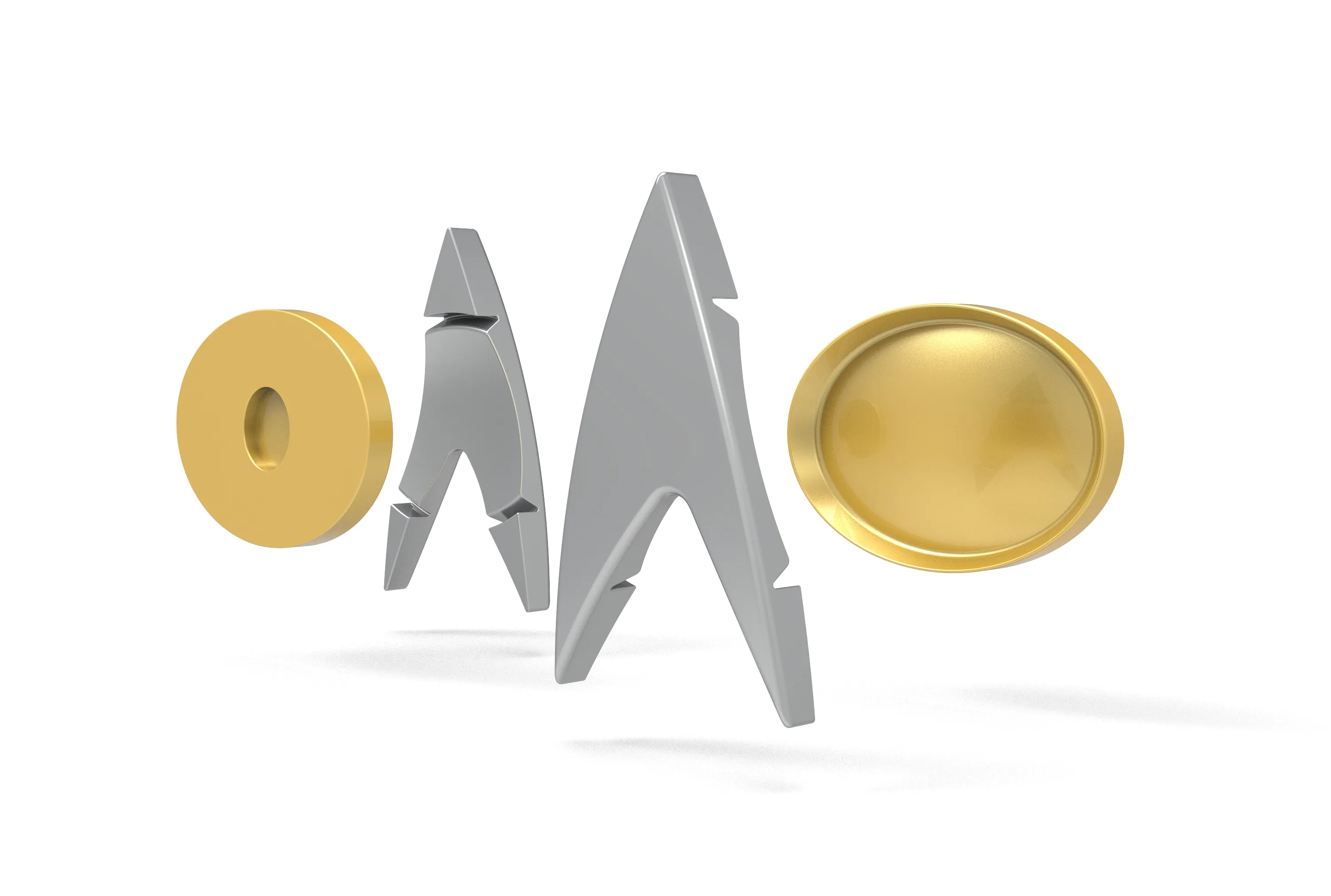 Next Generation Star Trek Badge