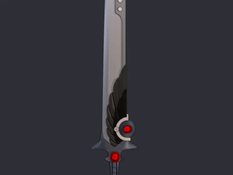 Crow Katana - Rick and Morty