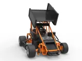 Pavement Winged 600 Micro sprint car Scale 1:25-8