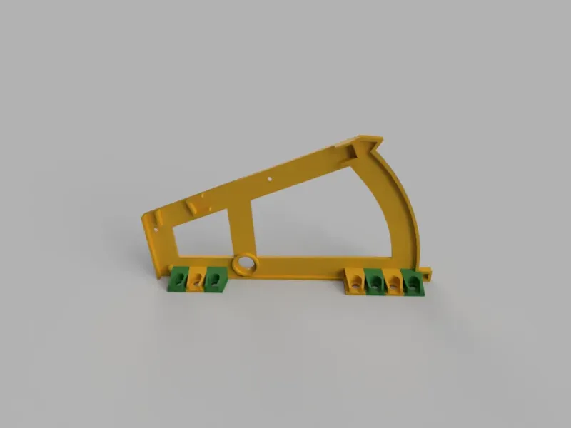 Schuhschrank Schanierhalterung