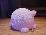 knitted pig squishmallow - 3MF - STL-1