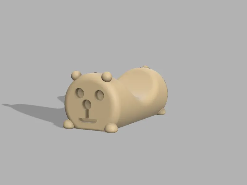 Polar bear chopstick rest