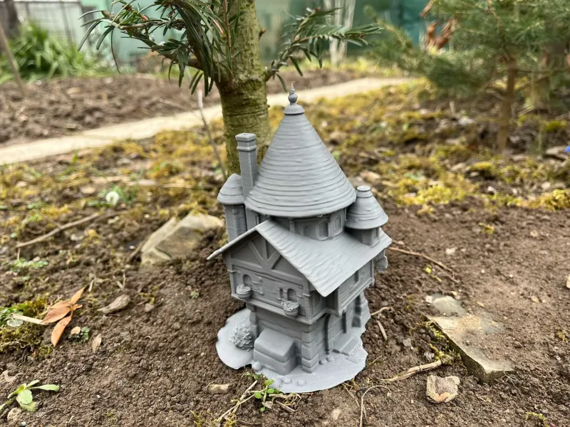 Fantastic fairy tale house