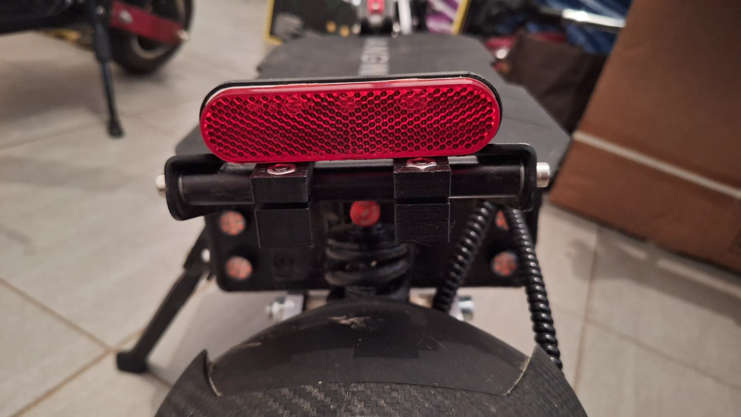 Reflector Mounting Bracket for Angwatt C1 Max (or 15mm bar)-0