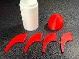 Rocket toothpick holder-1