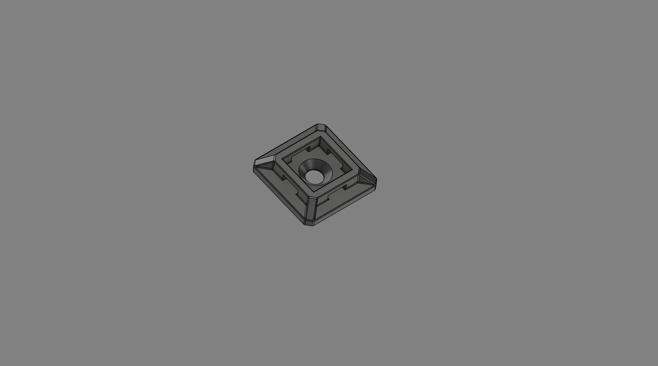 Cable Zip Tie Mount kit card