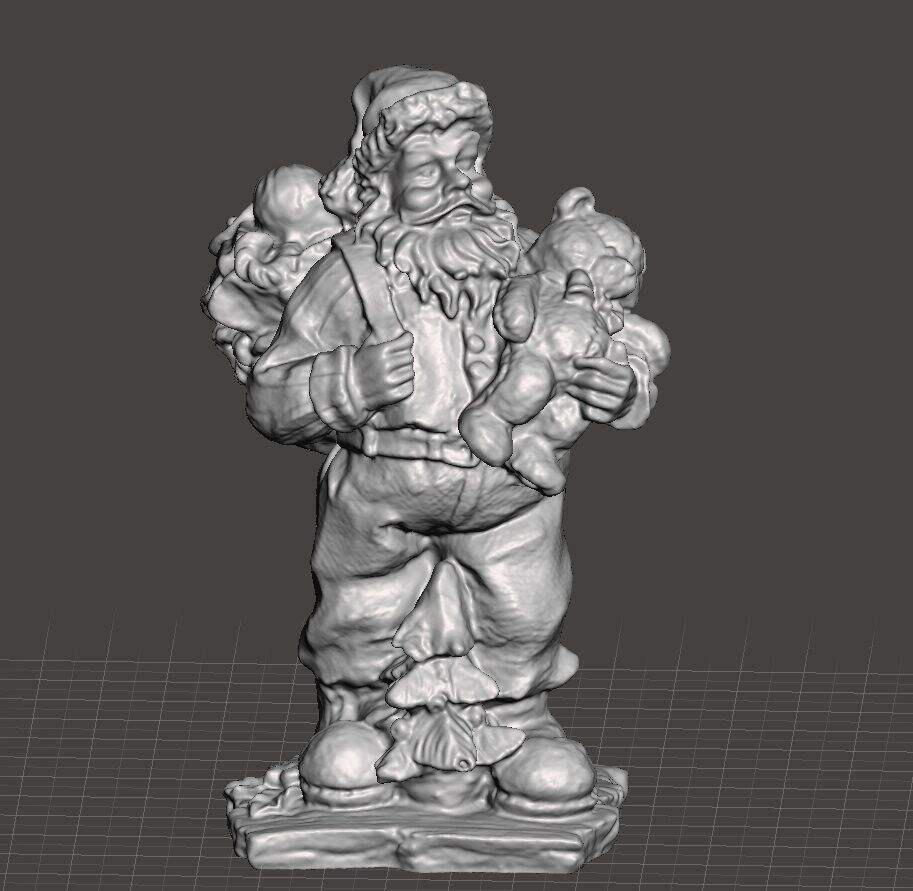 santa holding bear STATUE | 3D models download | Creality Cloud