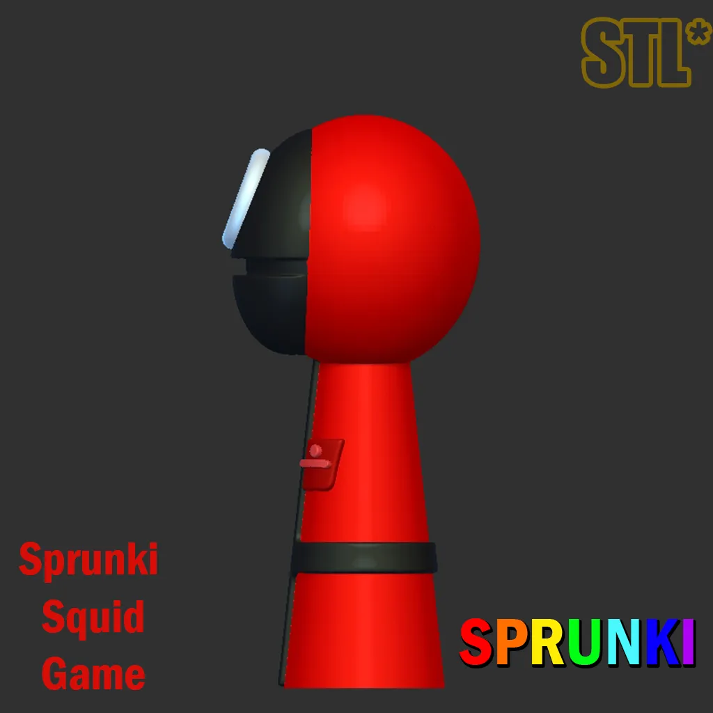 Sprunki Incredibox Squid game 2 STL 3D Character