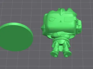 Vegeta funko Character 3D print model