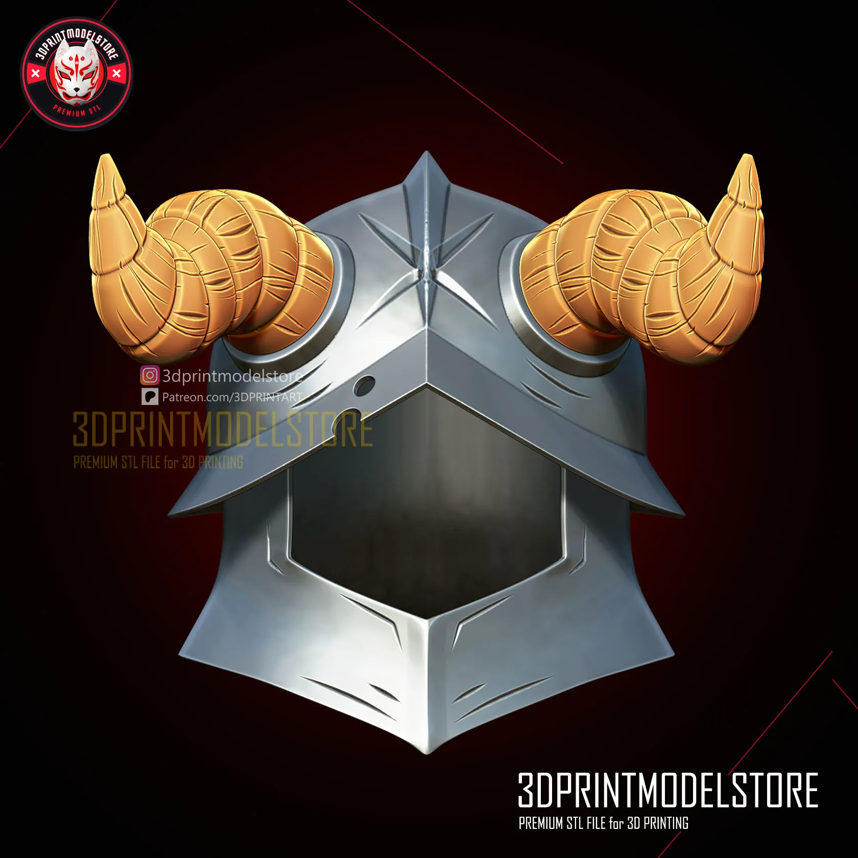 Senshi Helmet - Dungeon Meshi Delicious -Premium STL Cosplay