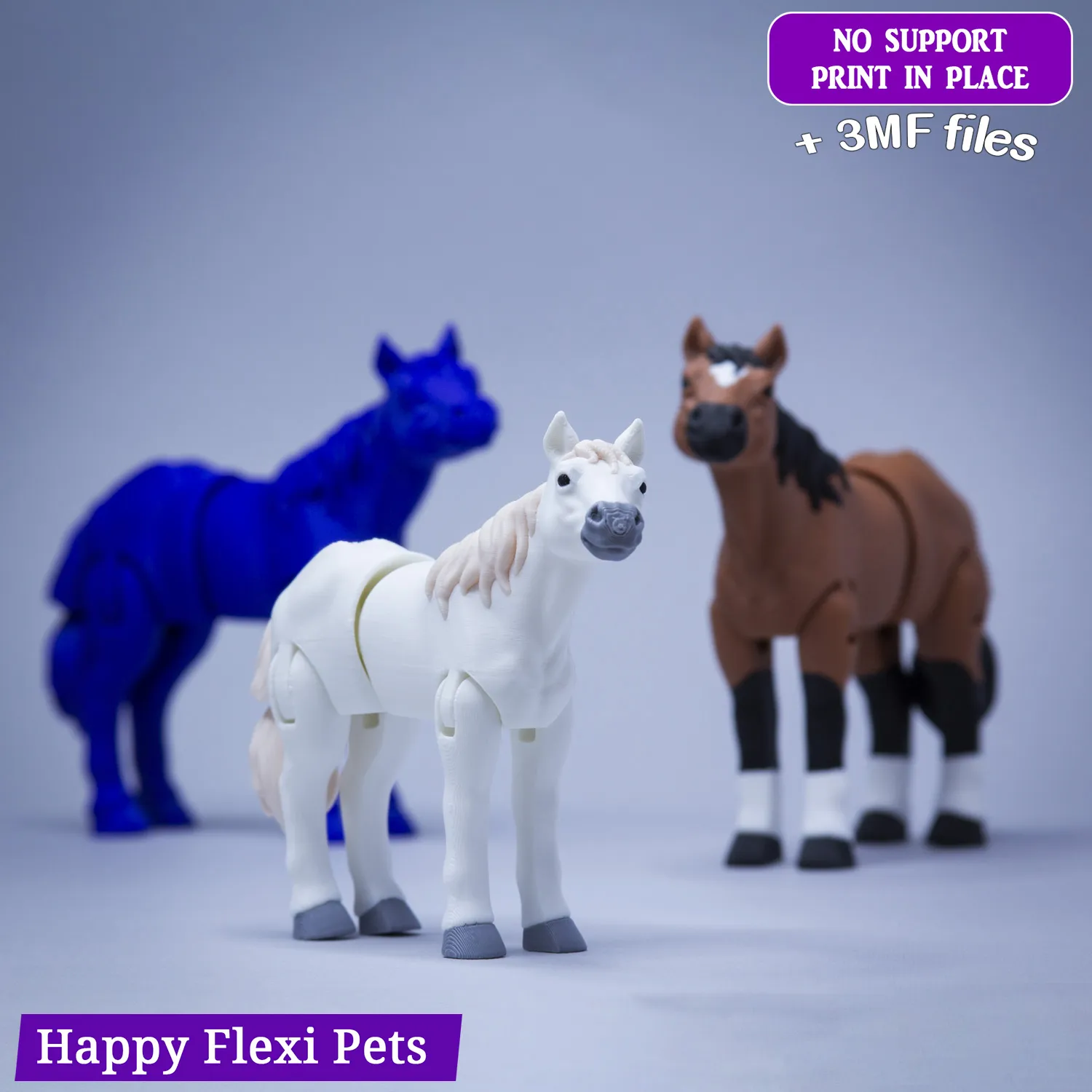 Horse the lifelike flexi toy