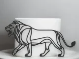Lion Line Art-0