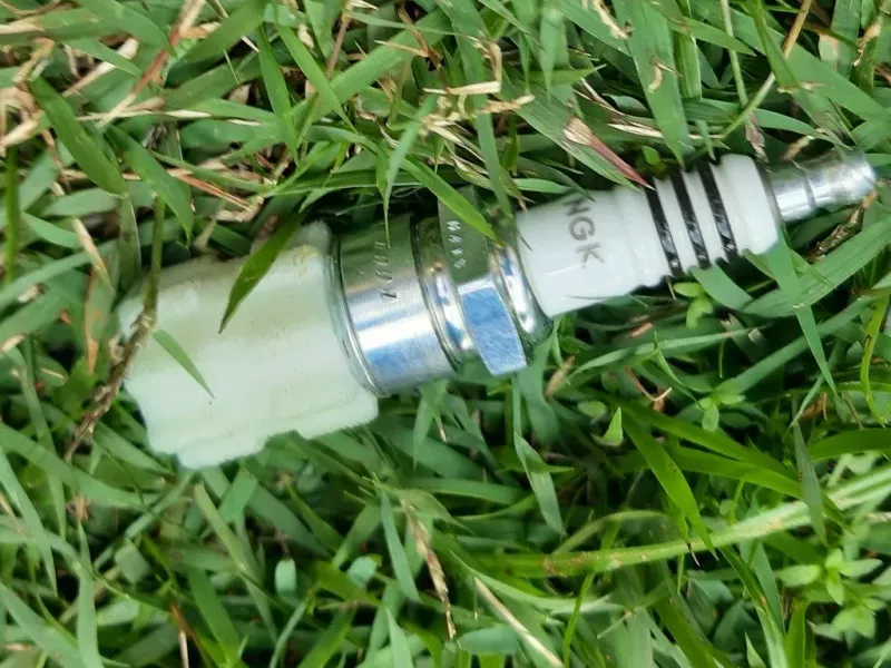 Spark plug protector