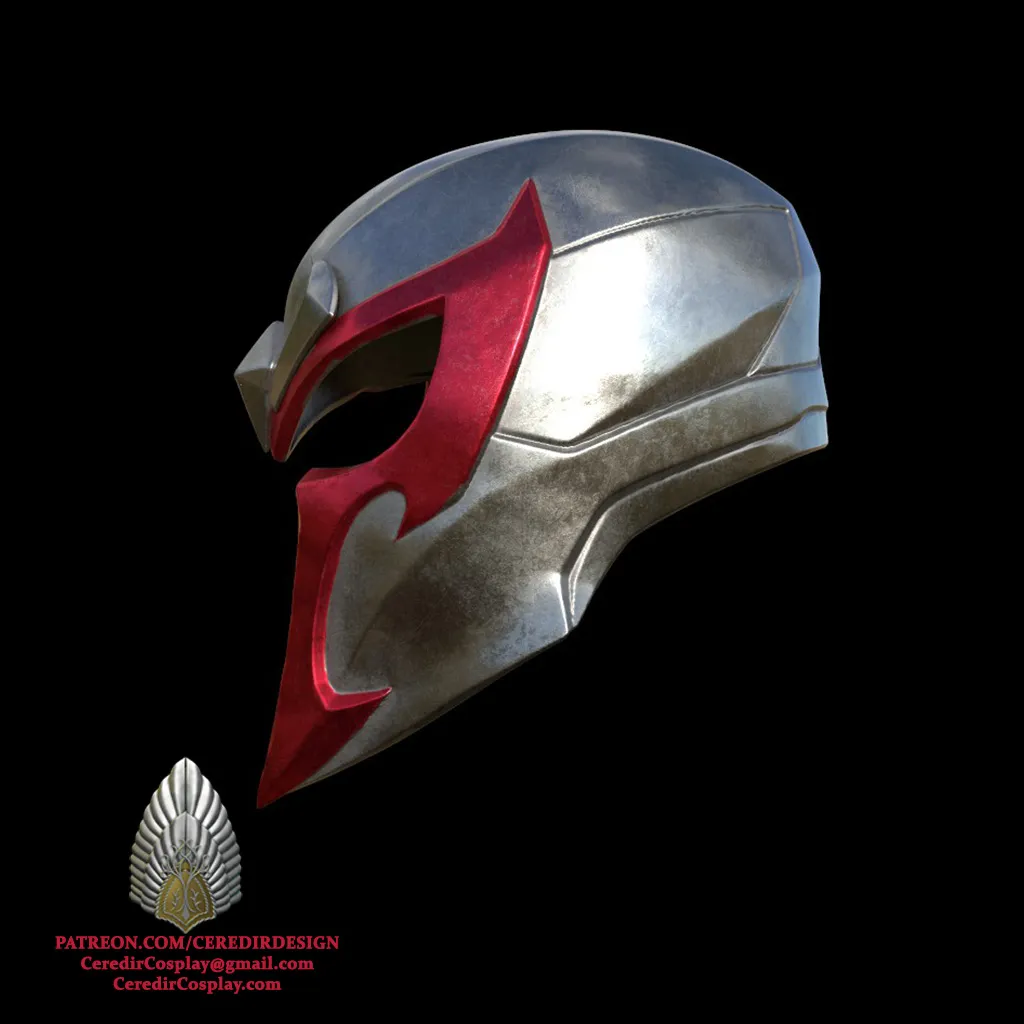 Magneto Marvel Rivals Helmet 3D DIGITAL DOWNLOAD