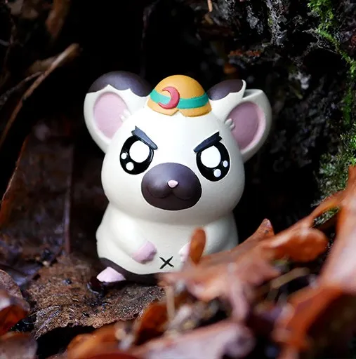 Chibi Koala Warrior – Forest Guardian Figurine