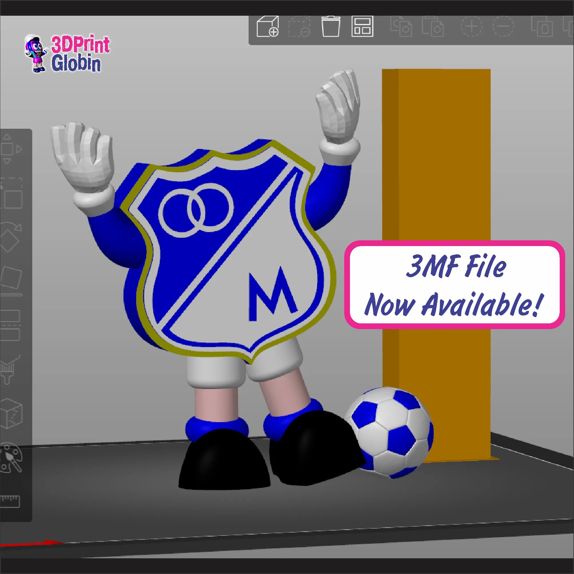 ESCUDO MASCOTA MILLONARIOS
