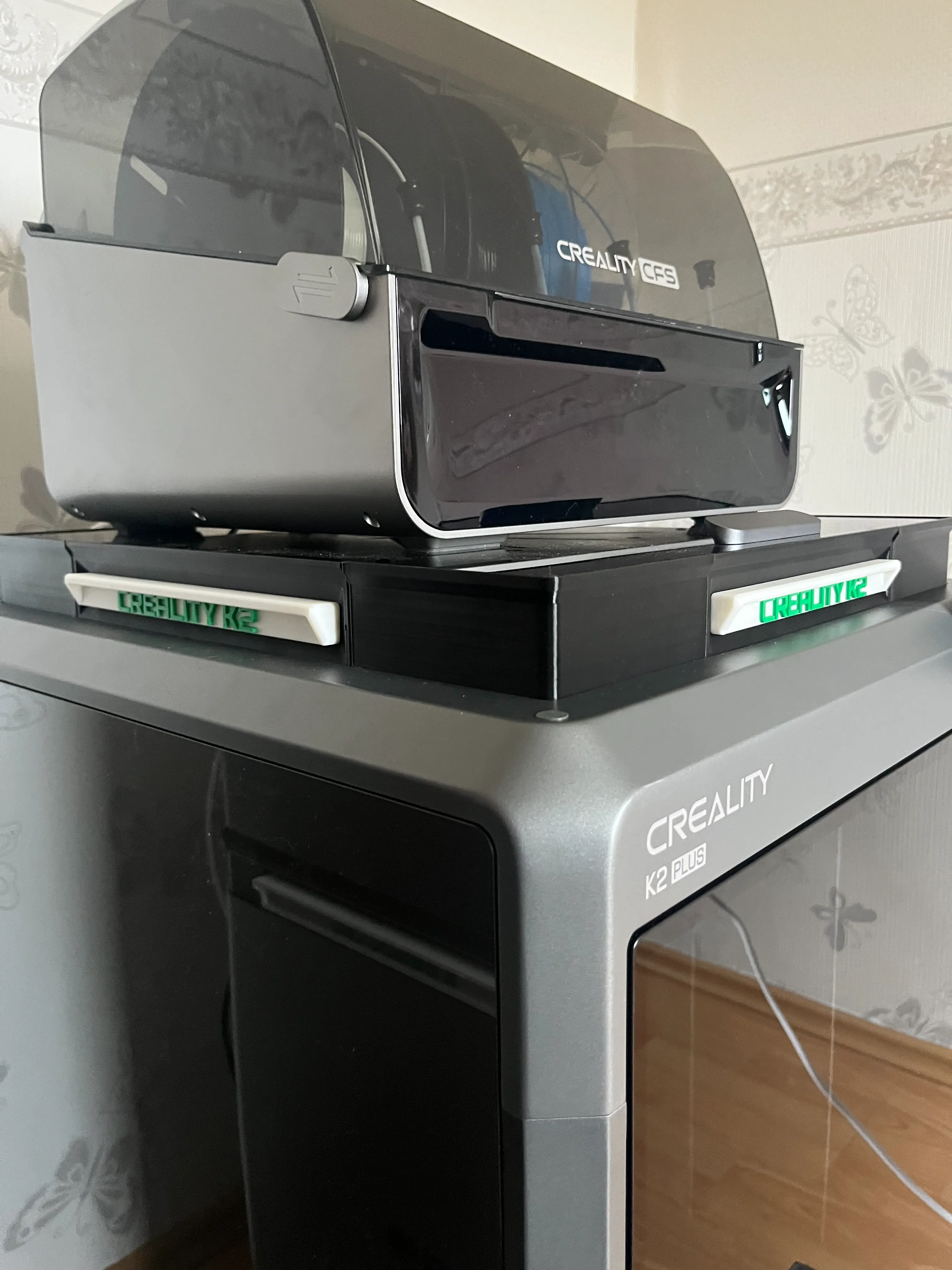 Creality K2 Plus  Lid Riser with Ventilation