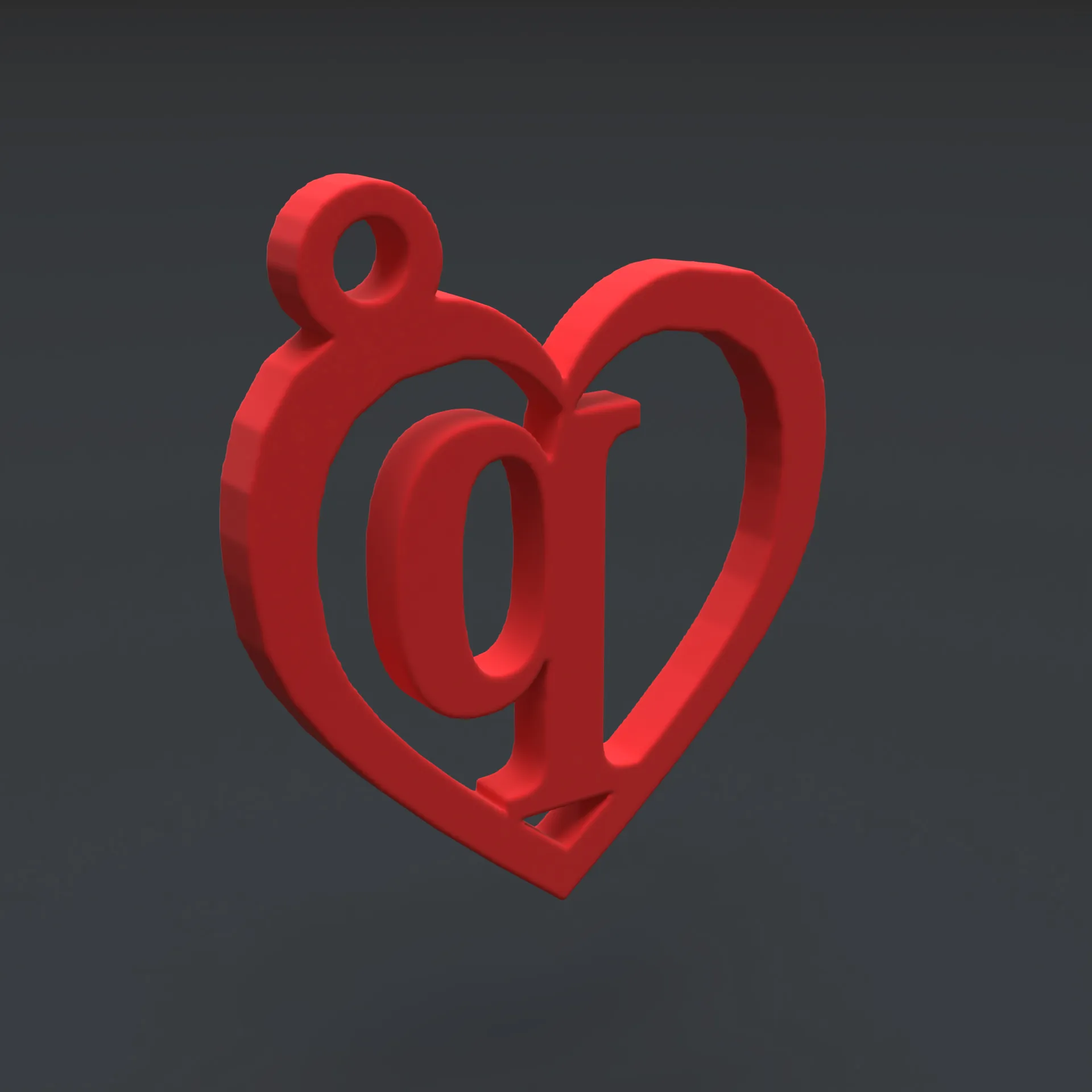 Q-Valentine’s Day Gift Keychain