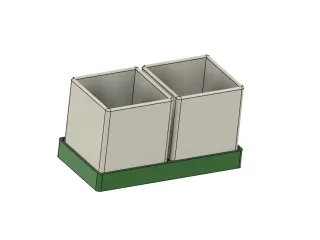 Planter with tray