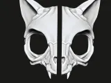MASK CAT SKELETON-5