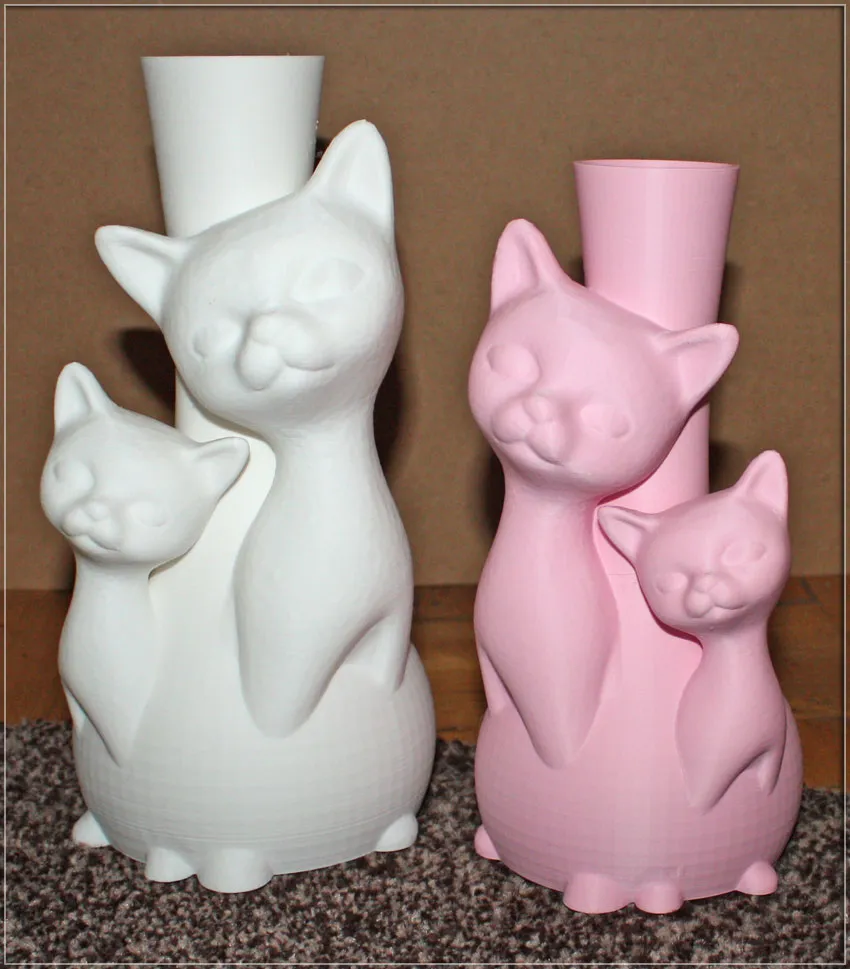 Cats Vase