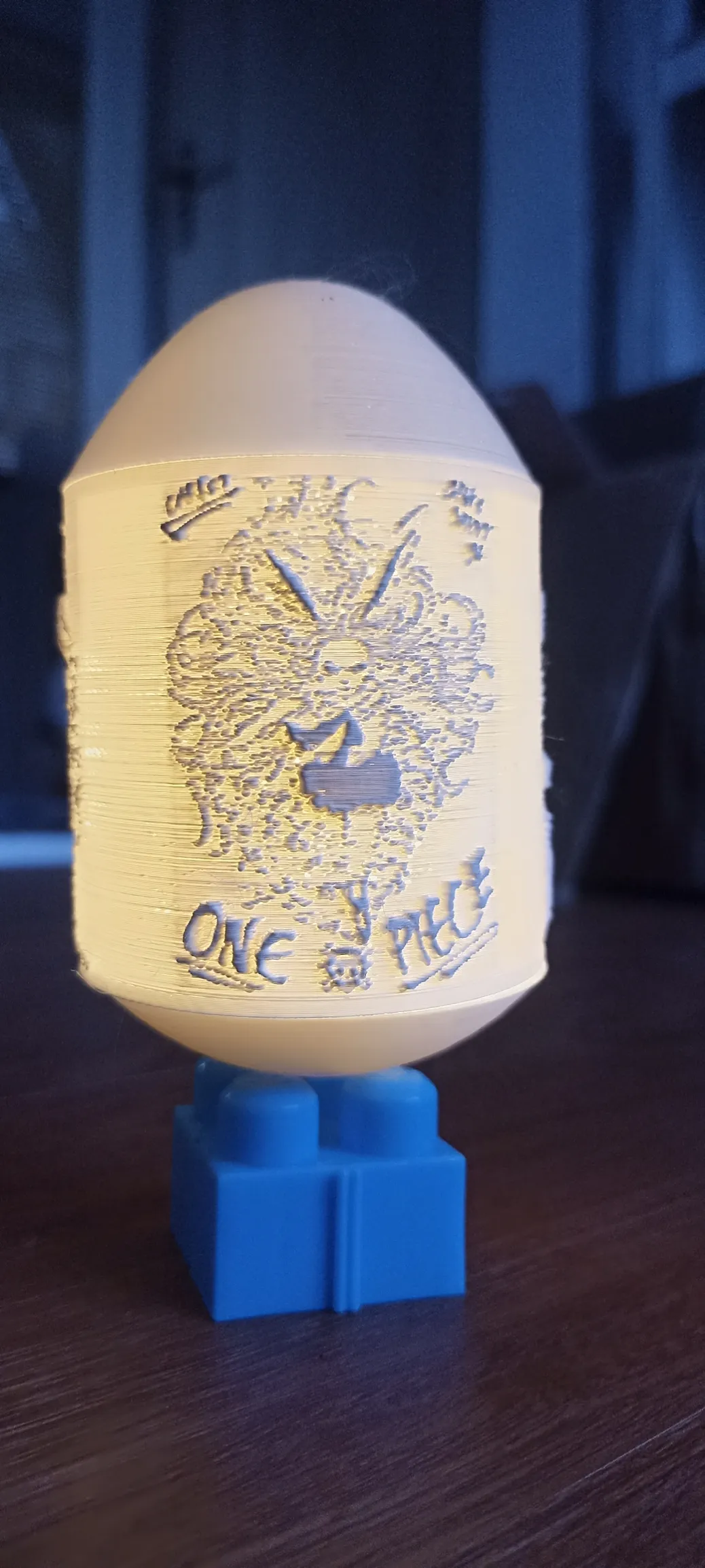Easter Egg - One Piece Bunny (Carrot) Lithophane-3