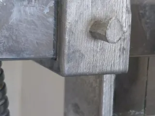 Brush and squeegee holder for shower