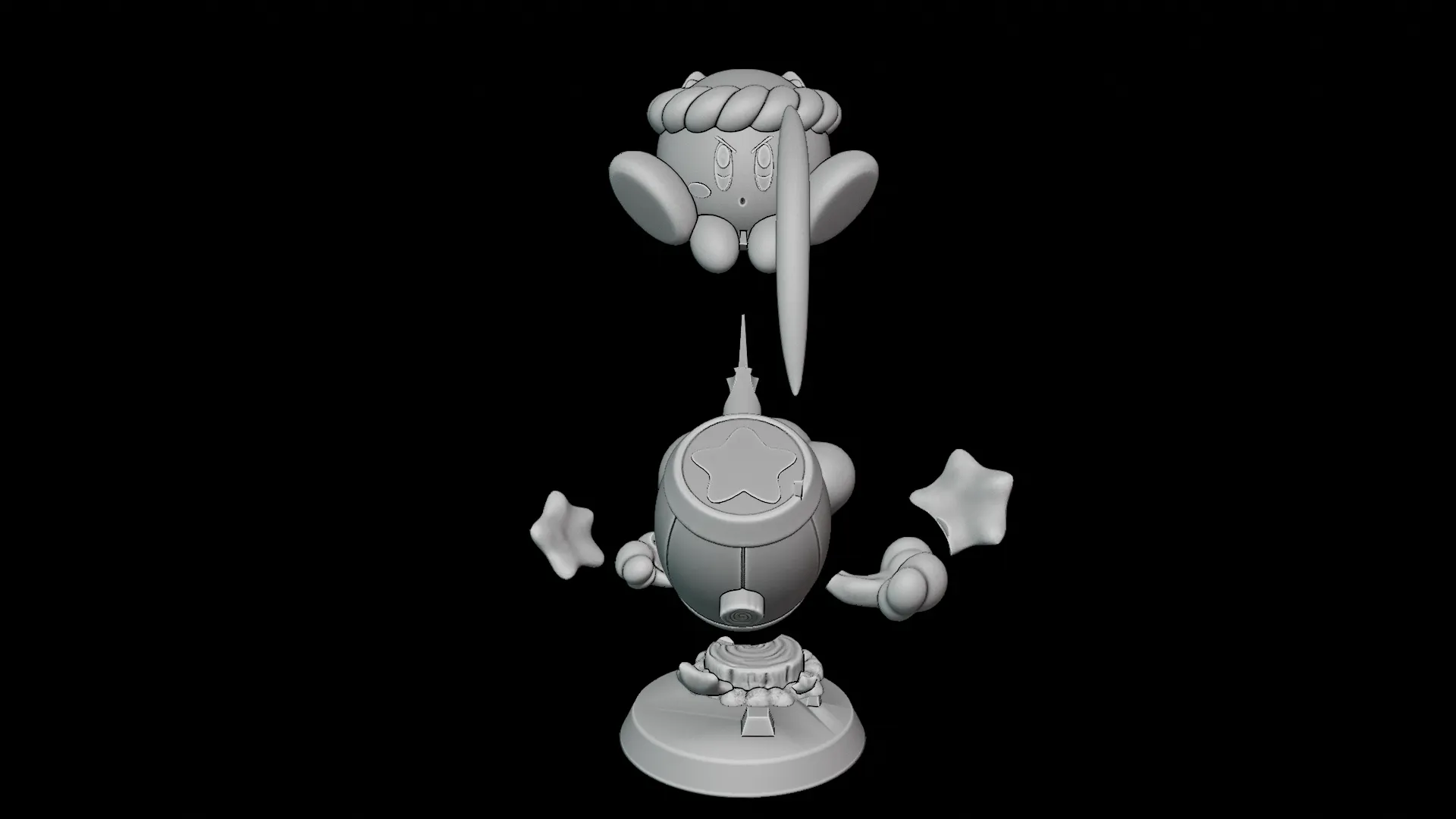 KIRBY WITH HAMMER