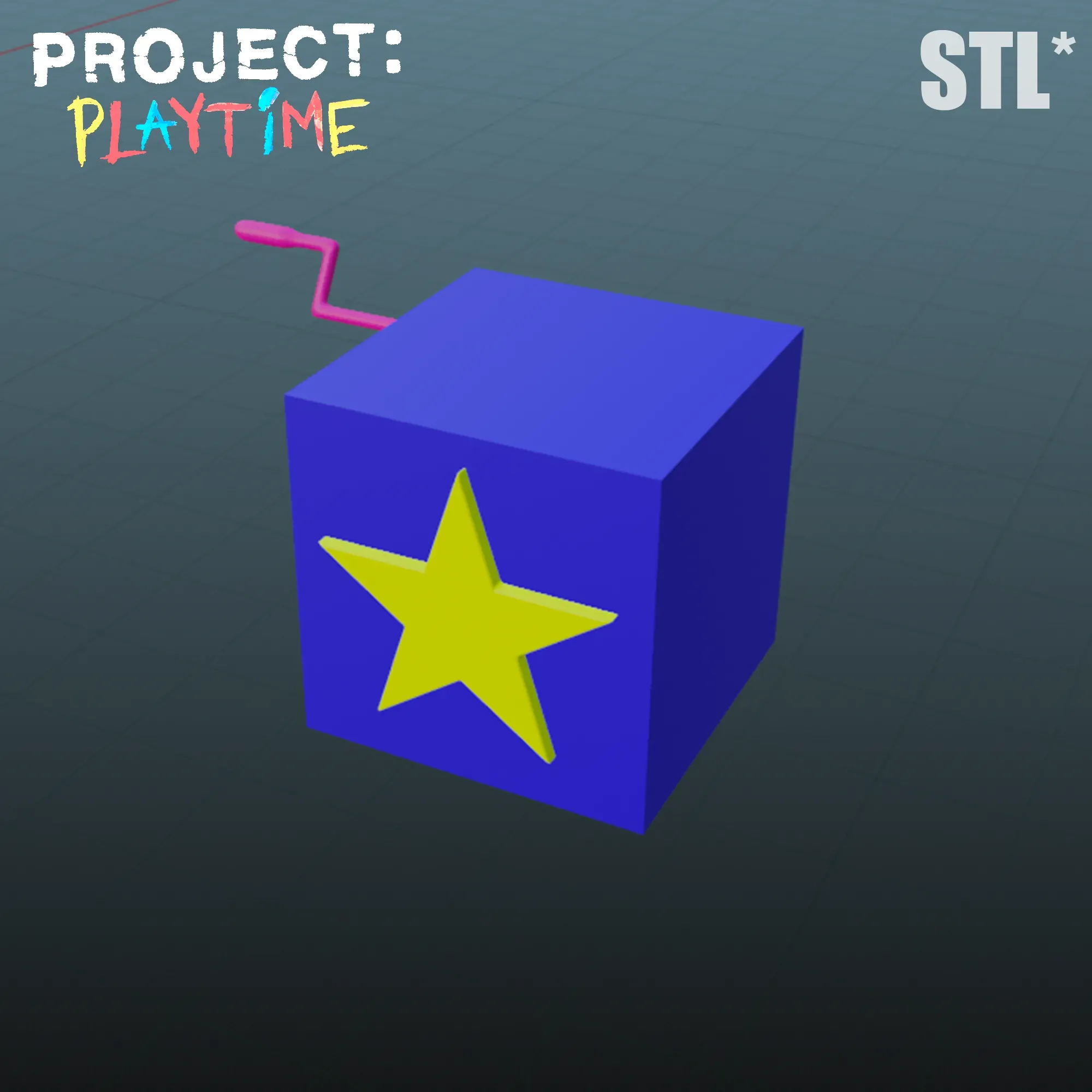 STL file Boxy Boo from Project: Playtime 🎮・Model to download and