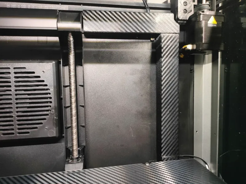 Creality K1 max raceway covers