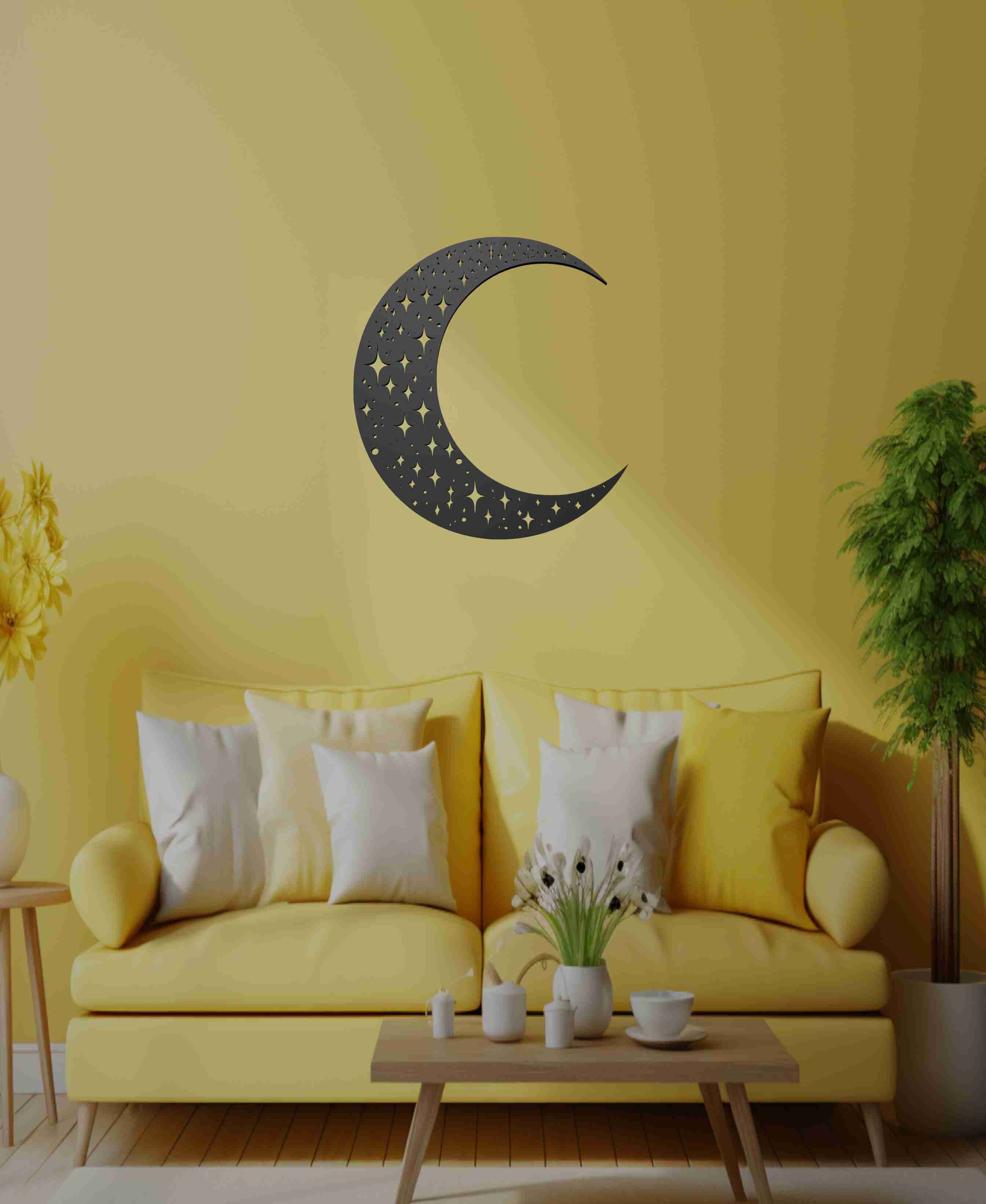 Moon Wall Art 3D models download Creality Cloud