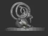 Markhor goat-6