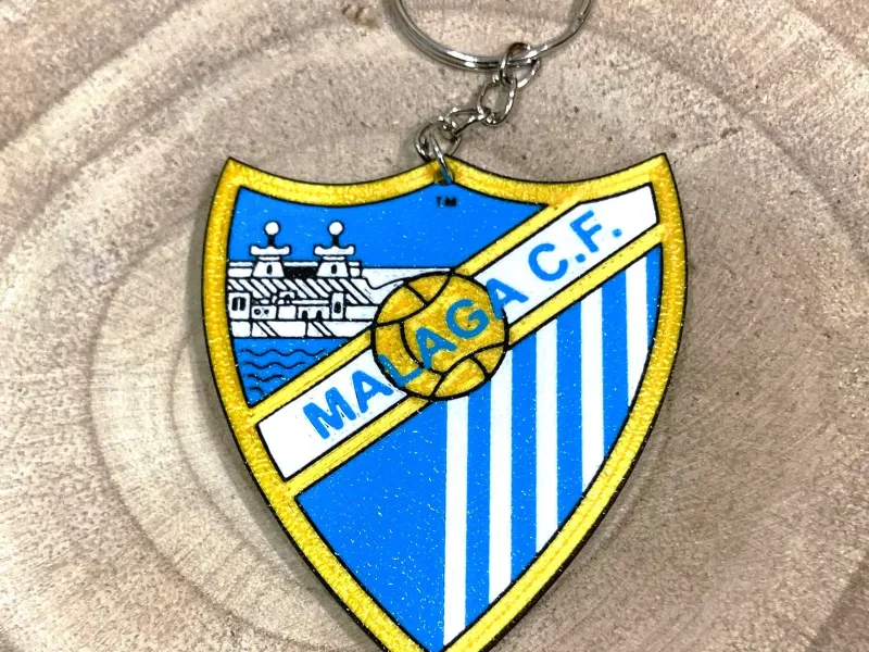 Llavero Málaga CF / Málaga CF keychain