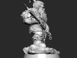 Dwarf RPG Miniature-2
