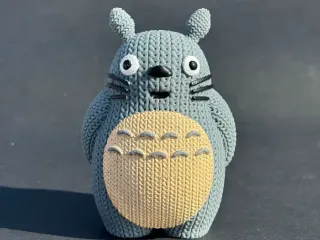 Knitted Totoro