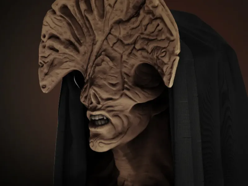 HellBoy Angel of Death Bust 3d digital download