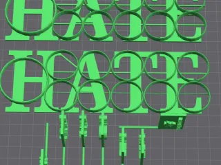 Hate The Boardgame - Tribe Flag Pegs