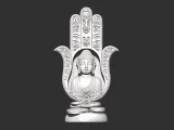 Mano de fátima con Buda-2